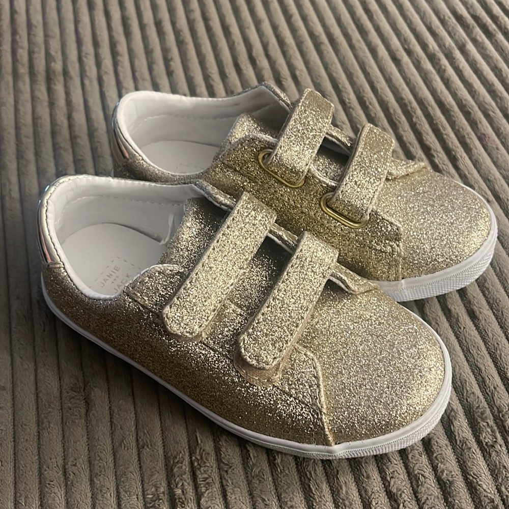 Janie and jack glitter shoes